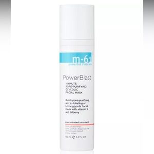 m-61 PowerBlast 1-Minute Pore-Purifying Glycolic Facial Mask – 3.4 fl oz (NIB)